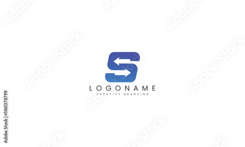 Minimalist S Logo for Branding and Identity.