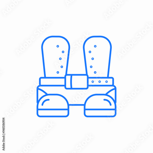 outdoor footwear icon sign vector