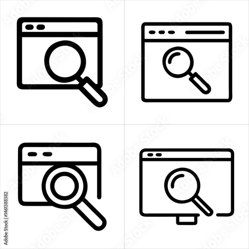 google search icon set
