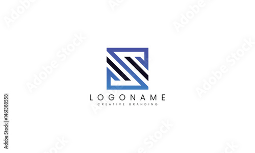 Minimalist S Logo for Branding and Identity.