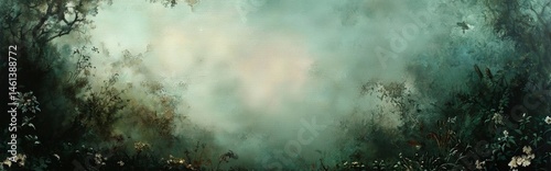 Rich Textured Oil on Canvas with a Golden Touch