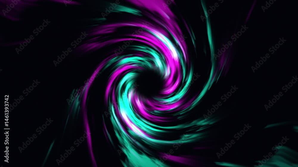 Looping animation of spinning pink and light blue spiral pattern Looping animation of spinning pink and light blue spiral pattern
