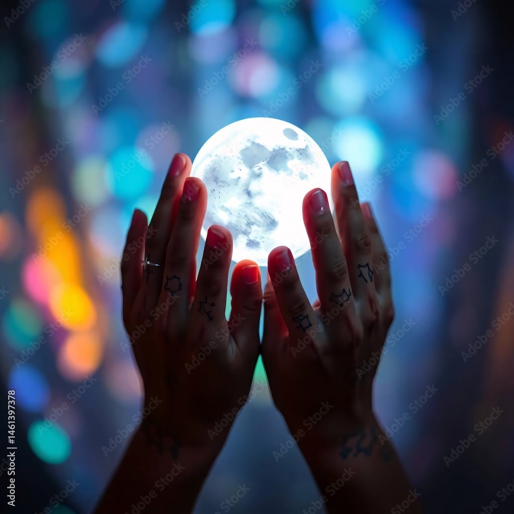 Holding the Moon.