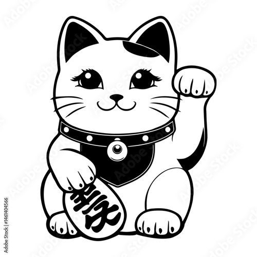 The Lucky Beckoning Cat: Maneki-neko