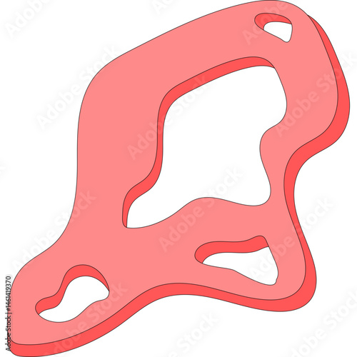 Abstract Smoke Shape