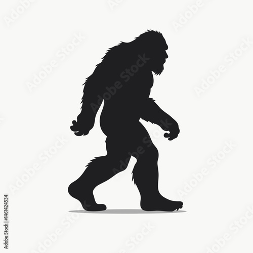 walking sasquatch silhouette
