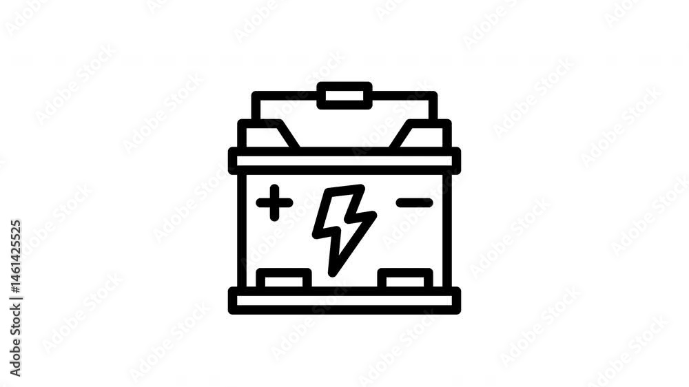 battery animated icon battery animated icon