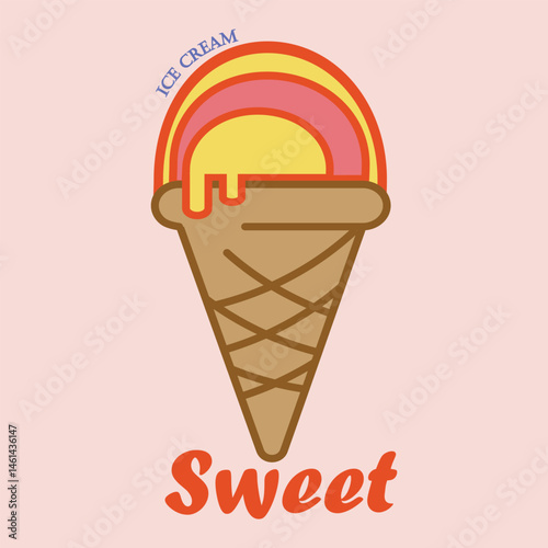summer delicious ice cream