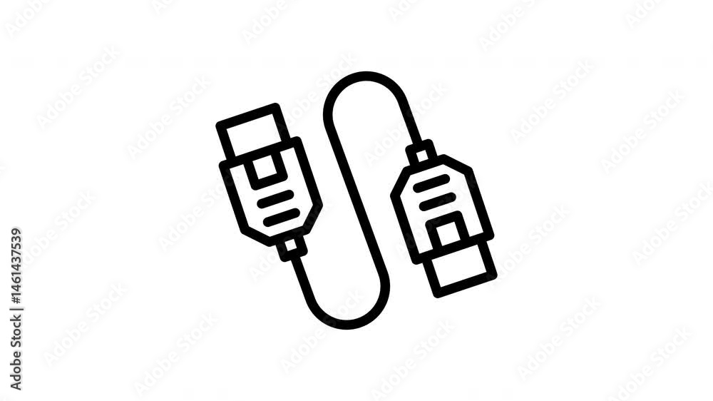 cable animated icon