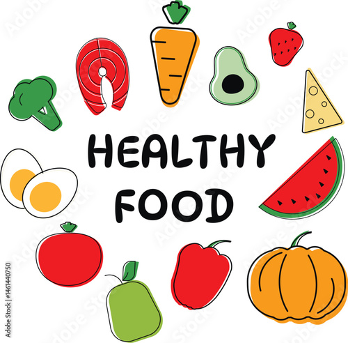 fruit and vegetable icons