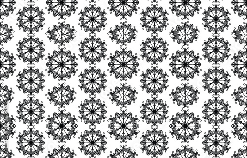 seamless damask pattern