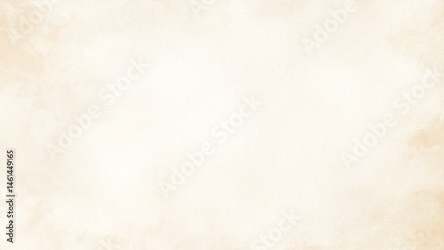 淡い手描きの水彩風の素材 背景素材 ベージュ 背景素材 16:9サイズ AI生成素材