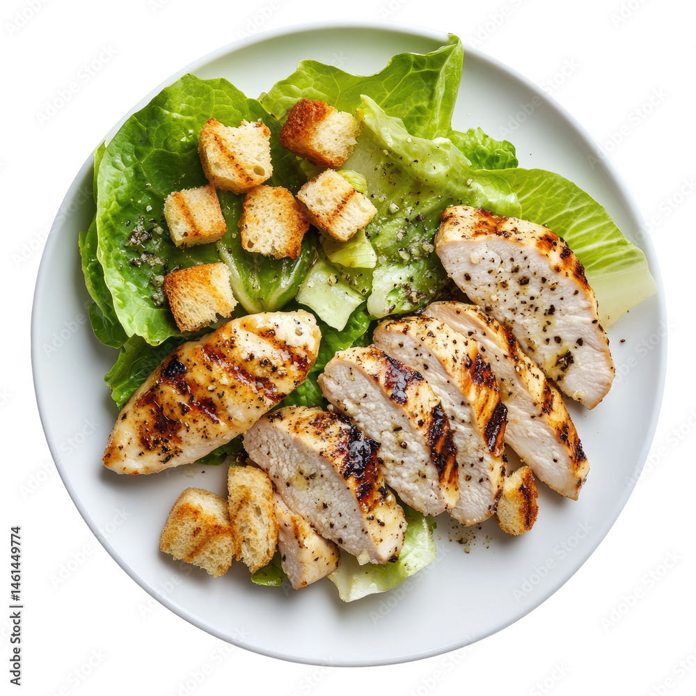 Grilled chicken Caesar salad (8) Grilled chicken Caesar salad (8)