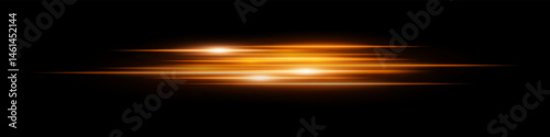 Golden glowing blur streaks on black with shining highlights. Perfect for fast speed motion, sci-fi chase scenes, intense light movement, energy waves and dynamic digital effects.