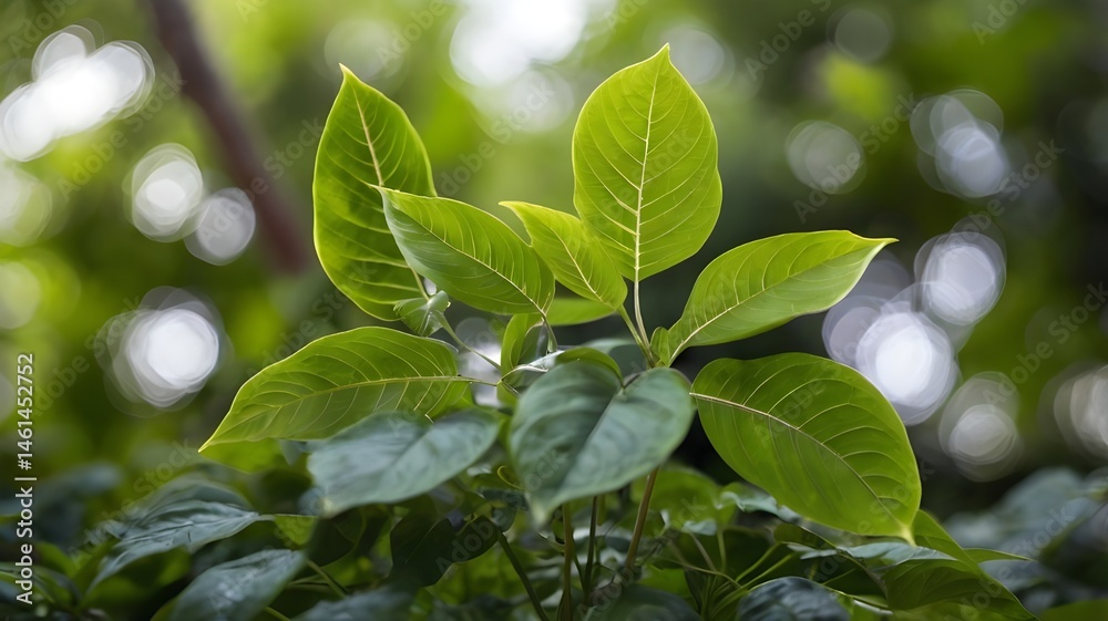 Fototapeta premium fresh green leaves