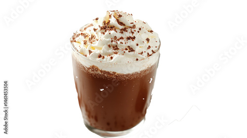 Creamy Hot Chocolate with Chocolate Shavings
