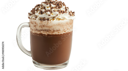 Creamy Hot Chocolate with Chocolate Shavings