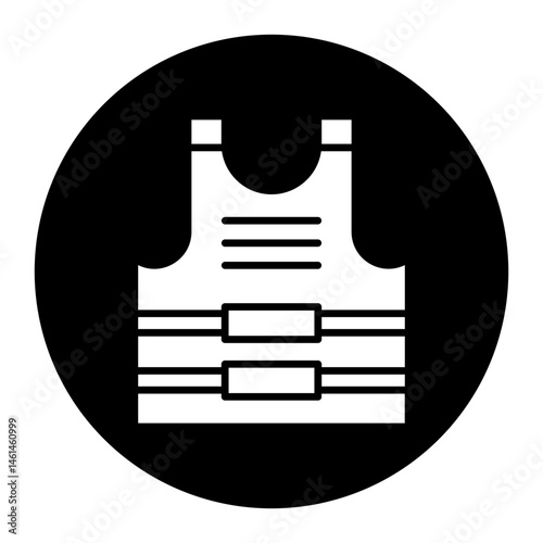 Bullet Proof Vest Icon