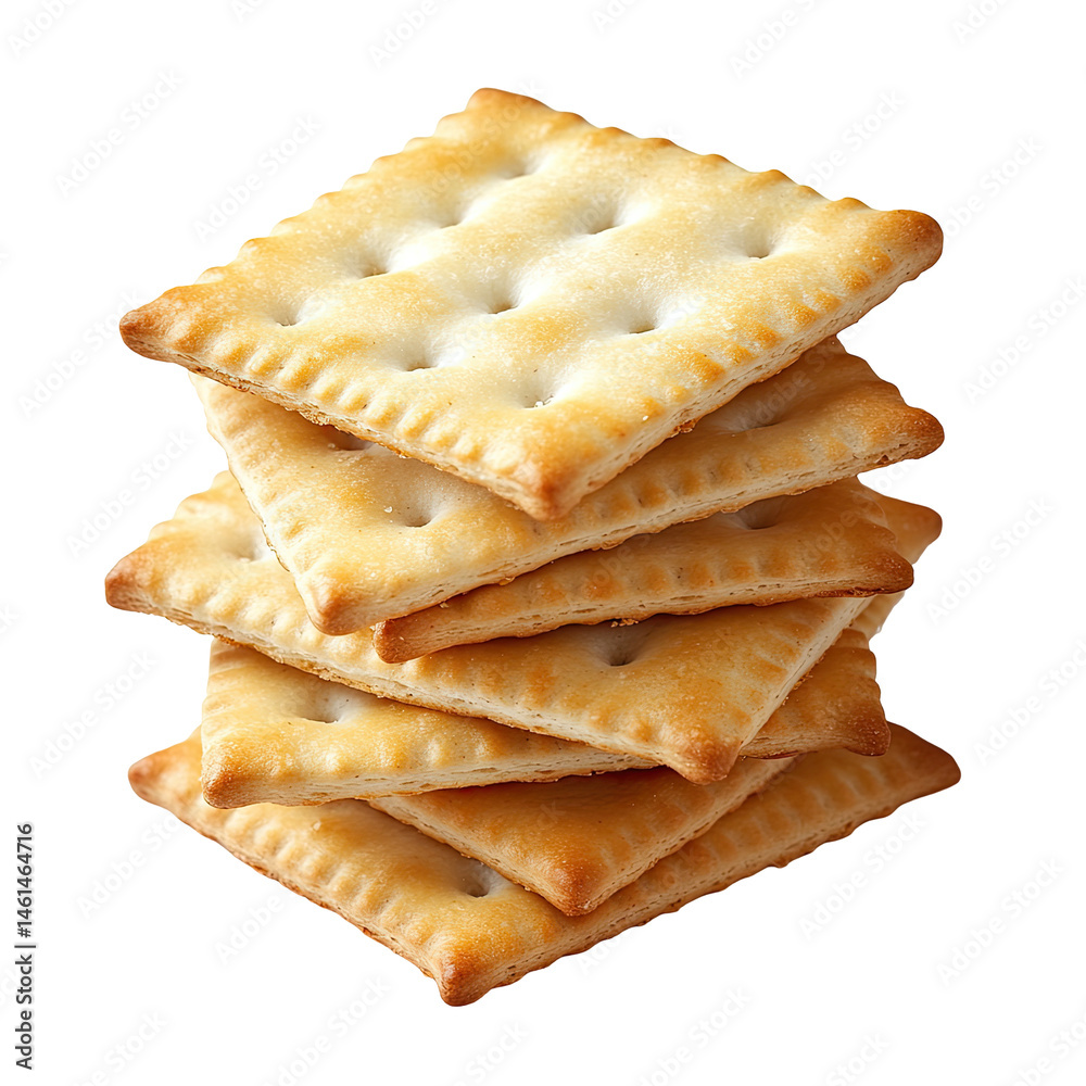 Stacked crackers Stacked crackers