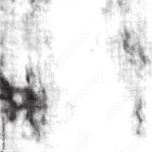 A grayscale portrait reveals a blurred human face.
