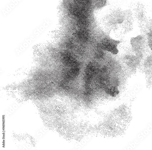 A grayscale portrait features a partially obscured face evoking introspection and mystery.