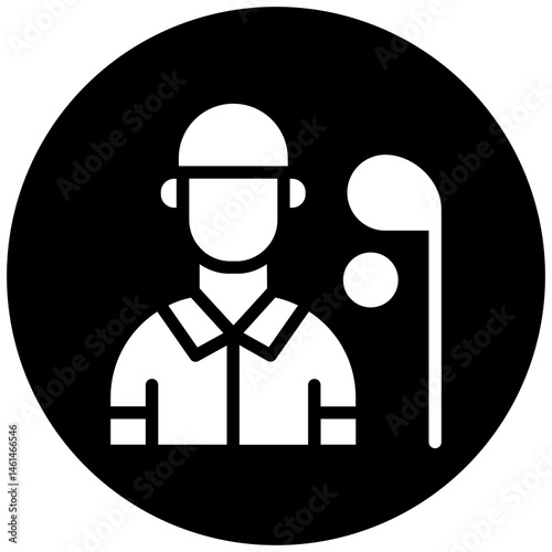 Golf Player Icon