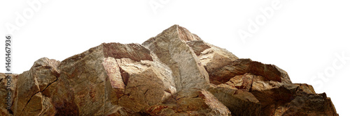 The cliff and mountain, made of solid rock and stone, are natural formations that blend perfectly like a composition sculpted by nature’s shoulder.