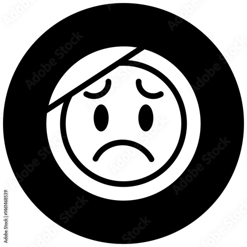 Face with Head Bandage Icon