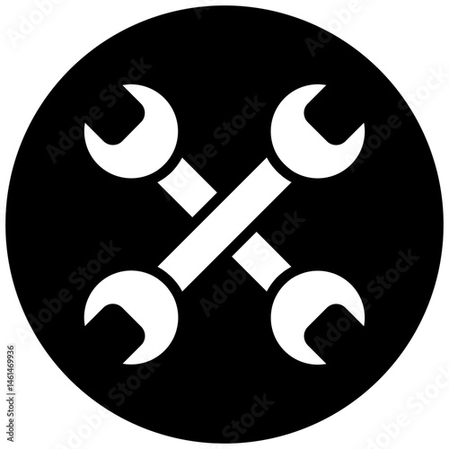 Cross Wrench Icon