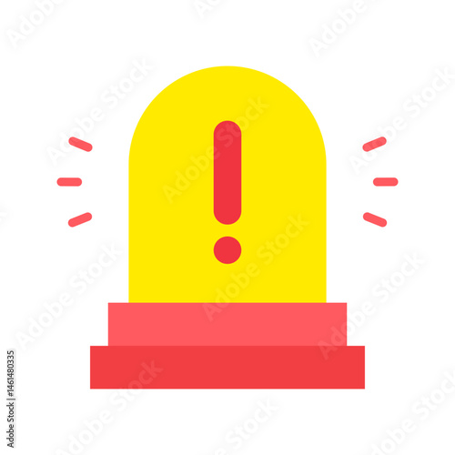 Alarms icon vector image. Suitable for mobile apps, web apps and print media.