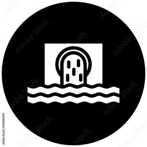 Water Pollution Icon