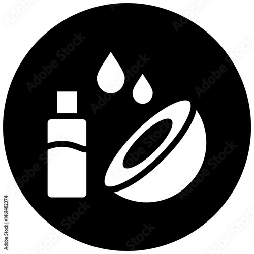 Coconut Oil Icon