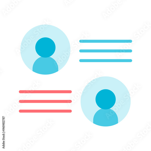 Contact Details icon vector image. Suitable for mobile apps, web apps and print media.