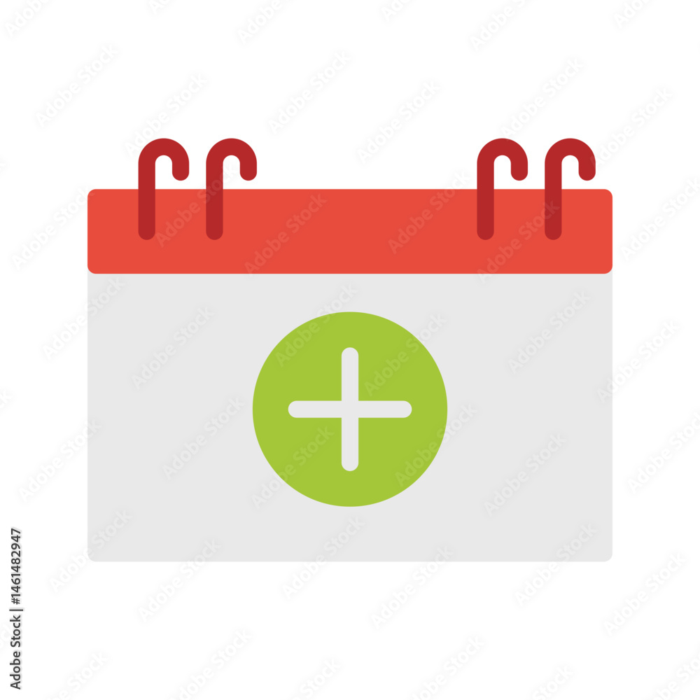 Fototapeta premium Create Event icon vector image. Suitable for mobile apps, web apps and print media.