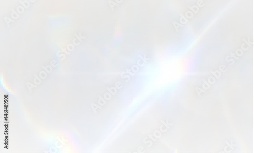 Diamond Shine with Optical Flare and Glistering Overlay – Colourful Abstract Light Rays and Prism Glow for Christmas or Fantasy Background Illustration with Sparkle