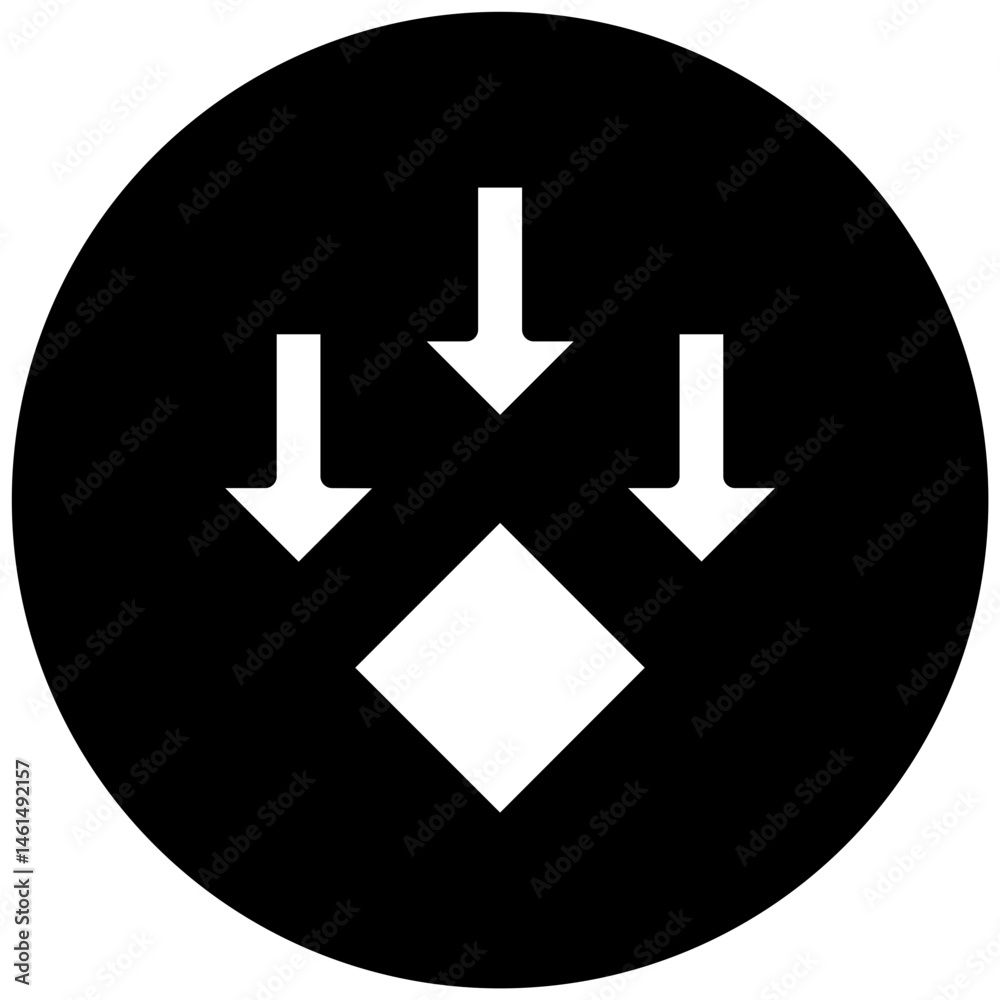 Obraz premium Gravity Icon