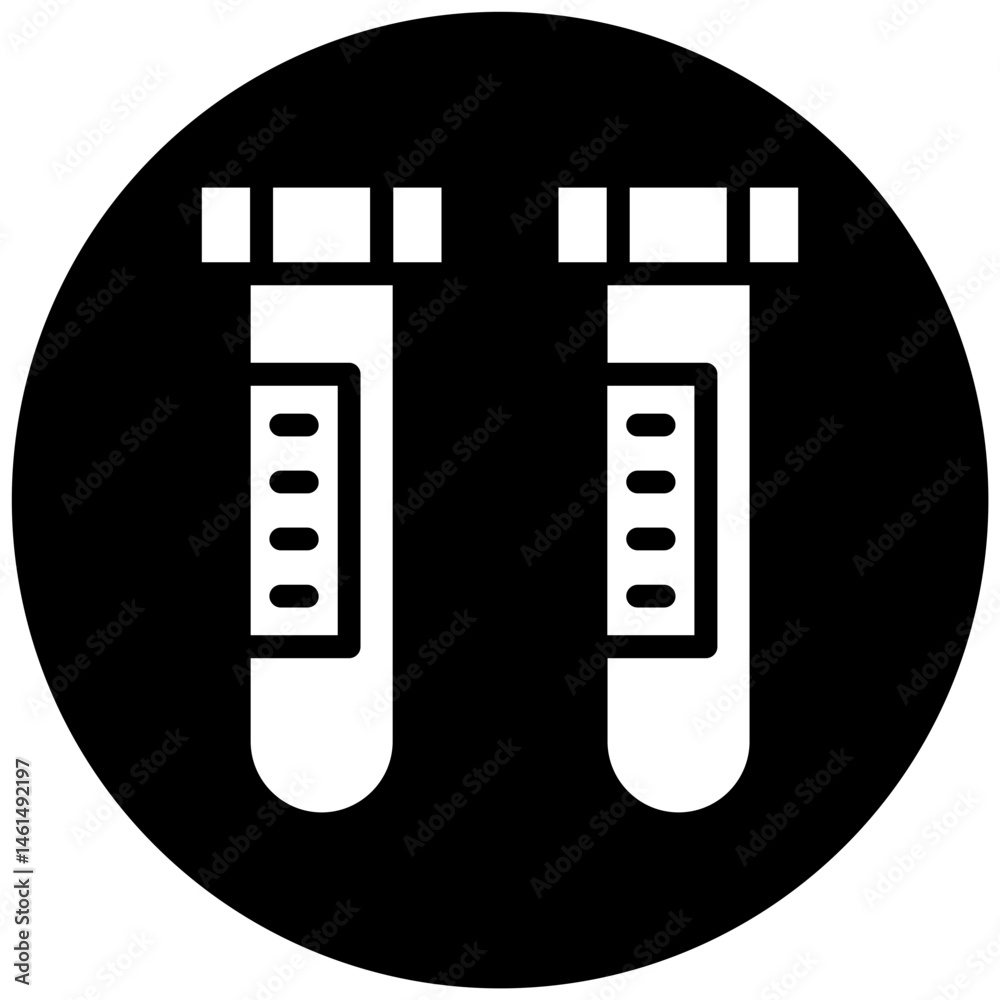 Obraz premium Test Tube Icon