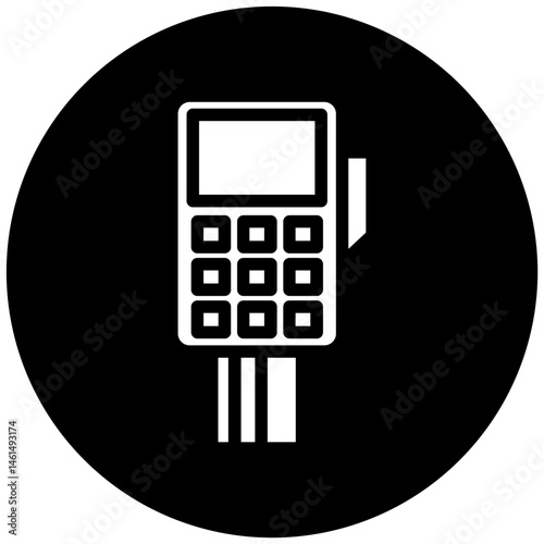 Card Machine Vector Icon
