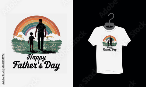 Vintage Style Father's t shirt, colorful retro background, retro typography, Best ever dad, vector Illustration, Artwork, Gifts, Vintage Sunset T-Shirt Design, Father's Day Quote,

