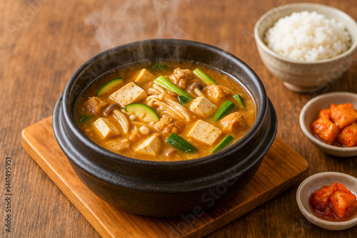 Korean Soybean Paste Stew with Tofu