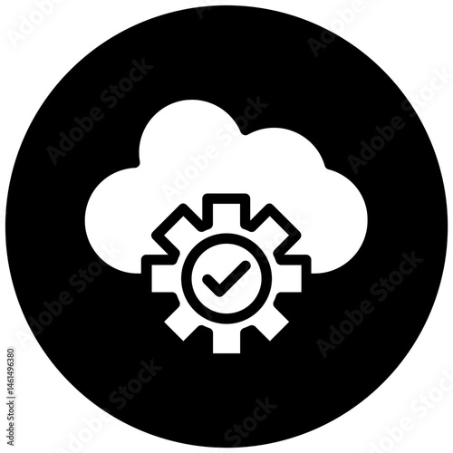 Cloud Service Vector Icon