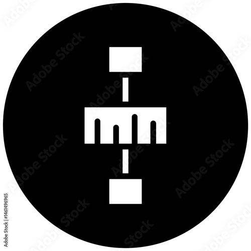 Data Modelling Vector Icon