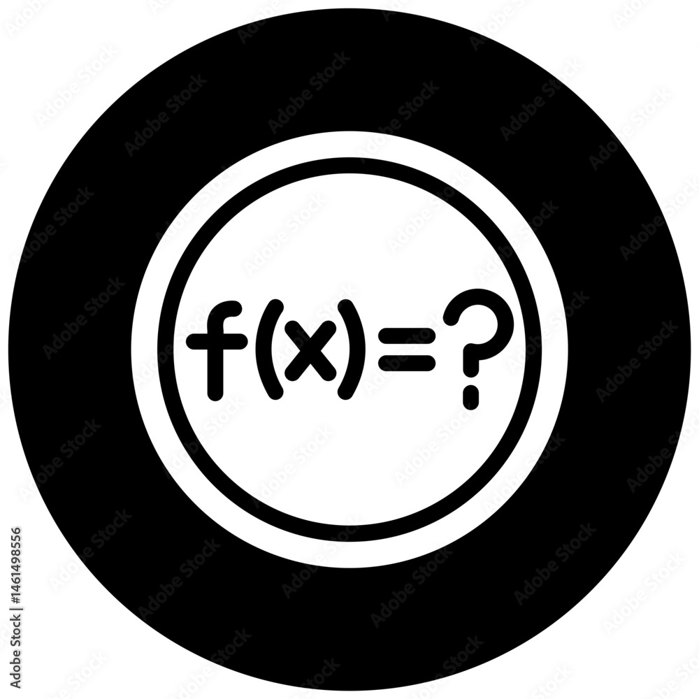 Formula Vector Icon Formula Vector Icon