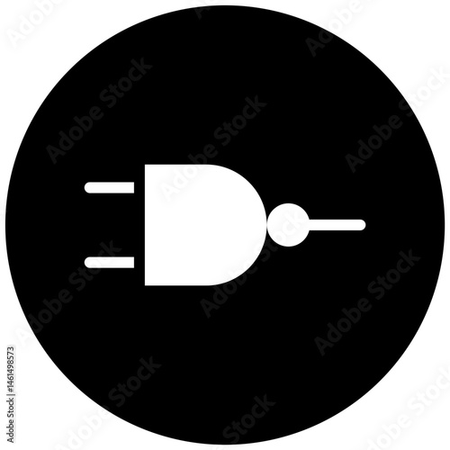 NOT Gate Vector Icon