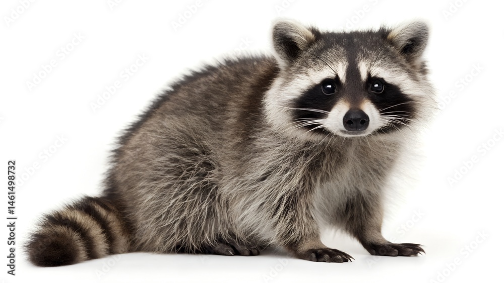 Obraz premium Raccoon Looking at Camera. 