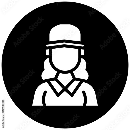 Cashier Female Icon