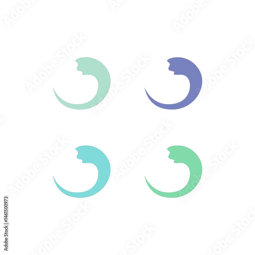 Water Splash Sign Symbol Logo Vector isolated on White