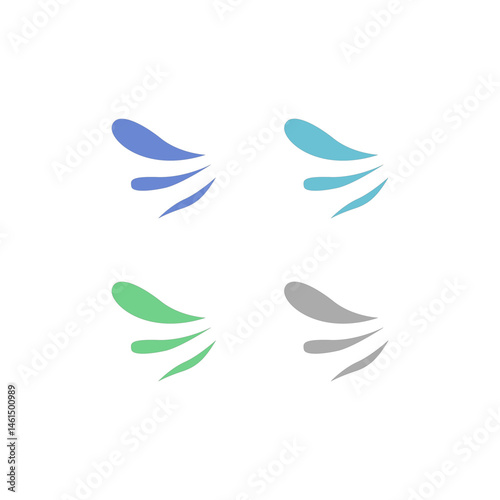 Water Splash Sign Symbol Logo Vector isolated on White