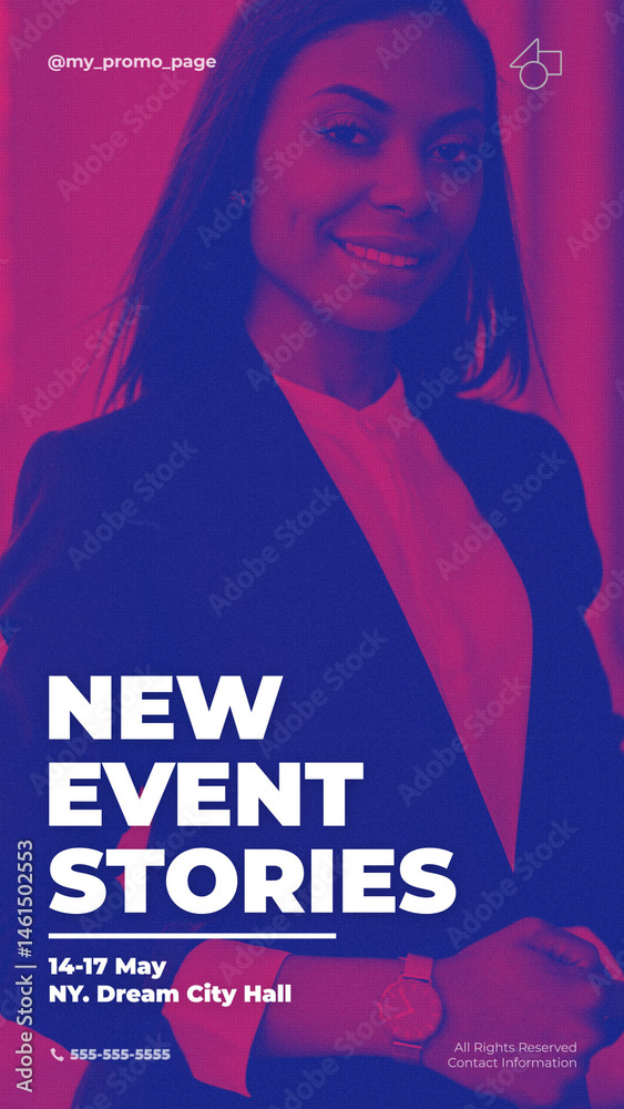 Event Promo Story 01 Stock Template | Adobe Stock