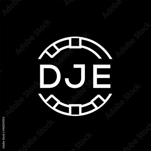 Free Download WebDJE letter logo. DJE blue image on white background. DJE Monogram logo design for entrepreneur and business. DJE best icon.
 - GFXLoad
